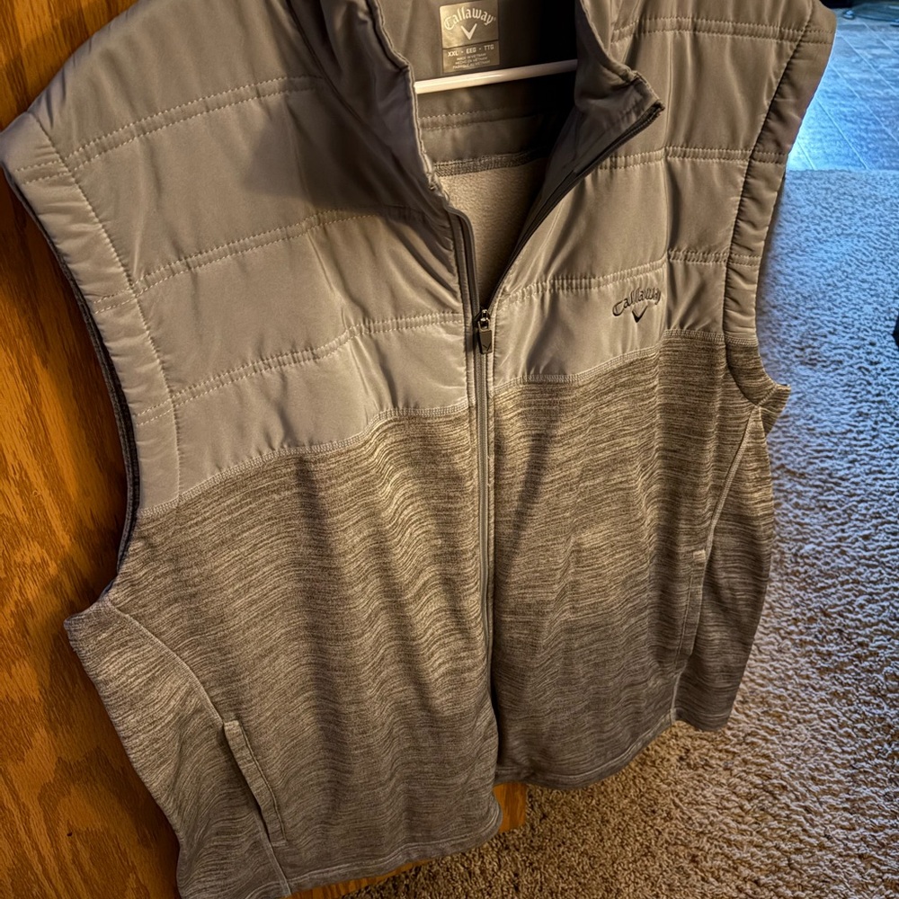 Callaway Charcoal Quilted Vest
